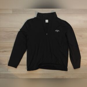 Callaway Black Quarter-Zip Pullover